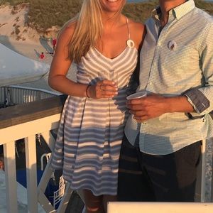 Blue & White Sundress